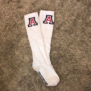 VS PINK University of Arizona socks